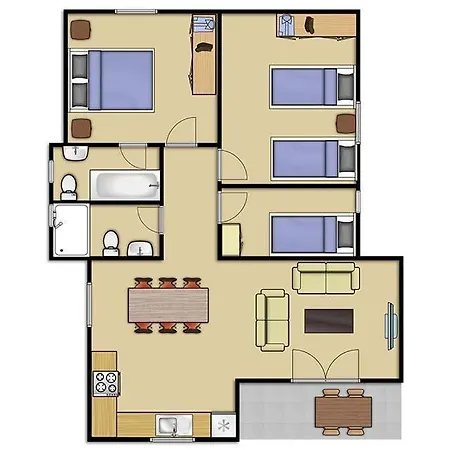 Cala'n Blanes Sleeps 10 Pool Air Con Wifi 빌라
